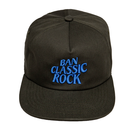 BCR STRAIGHT UP CONE BLUE ON OLIVE HAT