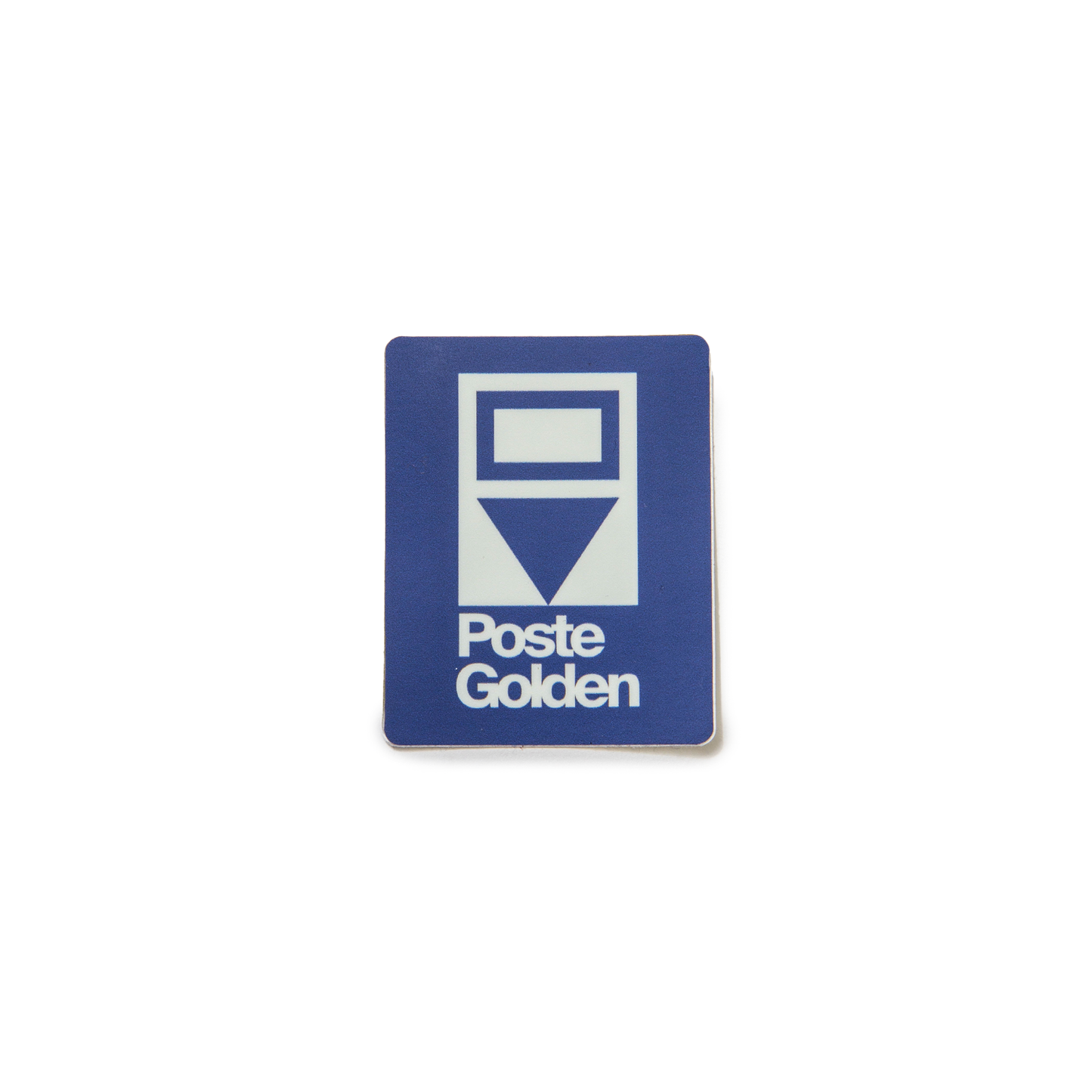 Poste Golden Logo Sticker