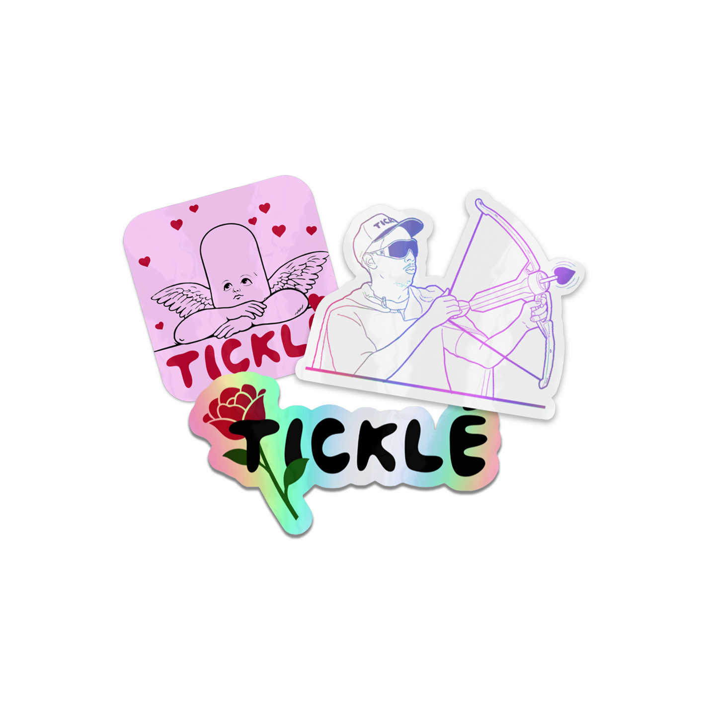 TICKLÉ BY AARON BRANCH AB CUPID STICKER PACK