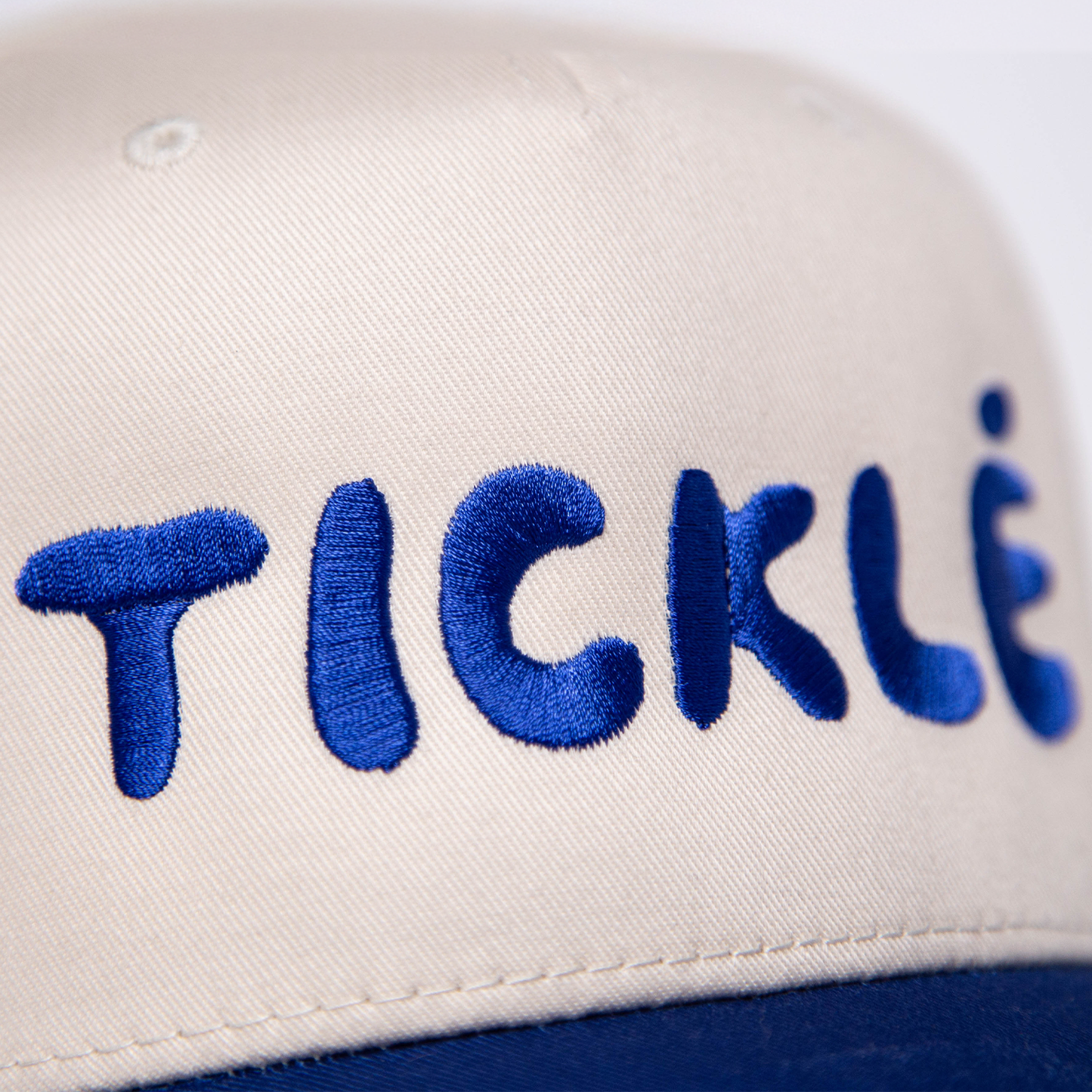 TICKLÉ BY AARON BRANCH BLUE LOGO HAT