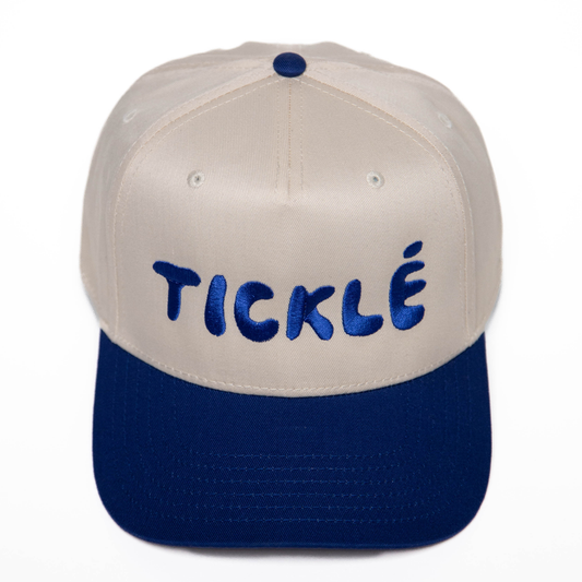 TICKLÉ BY AARON BRANCH BLUE LOGO HAT