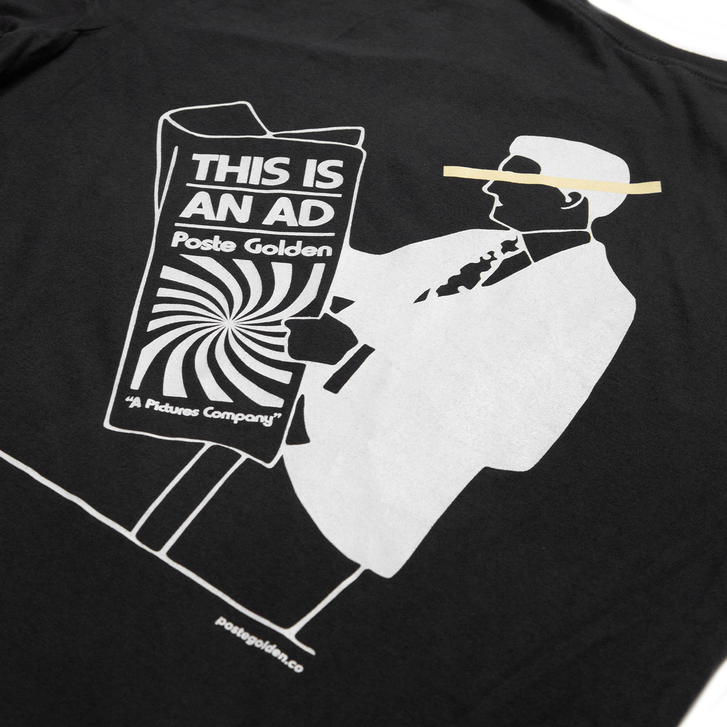 Poste Golden This is an Ad T-Shirt