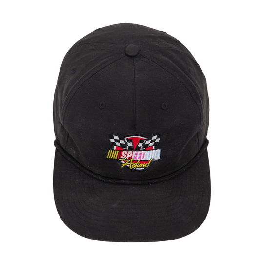 SPEEDING AND ACTION ROPE HAT BLACK