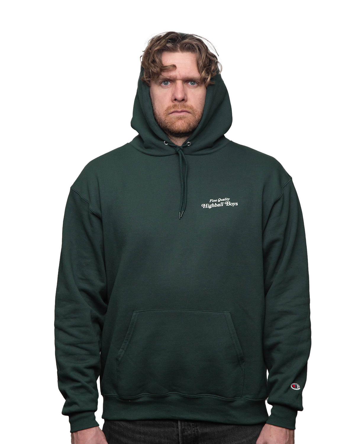 Highball Boys Sallarymen Shibuya Meltdown Hoodie - Green
